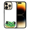 thumbnail image 1 of FINCIBO Soft Rubber Protector Cover Case for Apple iPhone 14 Pro 6.1" 2022, Green Frog, 1 of 5