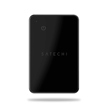 Satechi FindAll Wallet Card with Find My, Wallet Tracker Card with Left Behind Notification, Sound Alert and Wireless Charging, Works with iPhone, iPad, Mac – Black