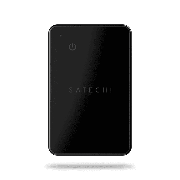Satechi FindAll Wallet Card with Find My, Wallet Tracker Card with Left Behind Notification, Sound Alert and Wireless Charging, Works with iPhone, iPad, Mac Black