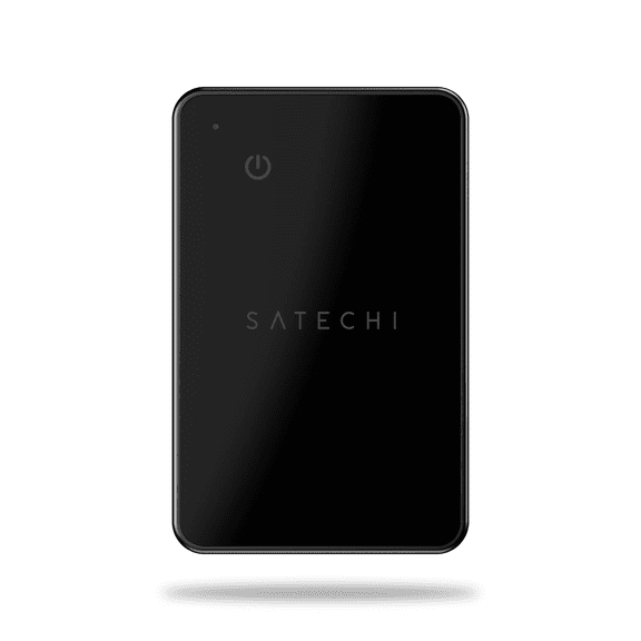 Satechi FindAll Wallet Card with Find My, Wallet Tracker Card with Left Behind Notification, Sound Alert and Wireless Charging, Works with iPhone, iPad, Mac Black