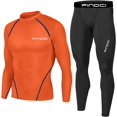 thumbnail image 1 of FINDCI Men Dry Fit Long Sleeve Compression Shirts Workout Running Shirts Compression Pants Leggings Sports Tights Performance Athletic Workout Running Gym, 1 of 6