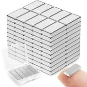 FINDMAG 100Pcs Strong Neodymium Magnets Bar, Heavy Duty Rare Earth Magnets, Rectangular Magnetic Bar, Small Powerful Magnets for Crafts Kitchen DIY Tool Storage Science Office – 10x5x2mm
