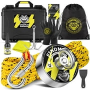 FINDMAG Magnet Fishing Kit, 1000 lbs Strong N52 Magnet for Fishing, Diameter 2.95inch(75mm), Fishing Magnet with Case, Gloves, 65ft Rope, Backpack, Scraper, 10 Piece Complete Set Fishing Magnet Kit