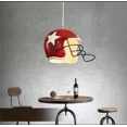 thumbnail image 1 of FINE MAKER 12.6-inch modern creative football helmet chandelier, children's room chandelier, living room and dining room lighting fixture, 1 of 8