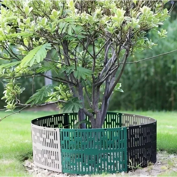 FINE MAKER 6 Pieces Sapling Bark Guards Tree Guards Outdoor Garden Trunk Protectors
