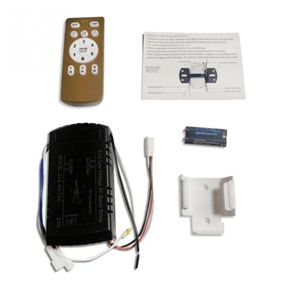 FINE MAKER FR Series Variable Frequency Fan Light Remote Control with Driver Fan Light Accessary