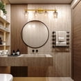 thumbnail image 1 of FINE MAKER 4-Light Iron + Glass Bowl Vanity Lights, 1 of 10