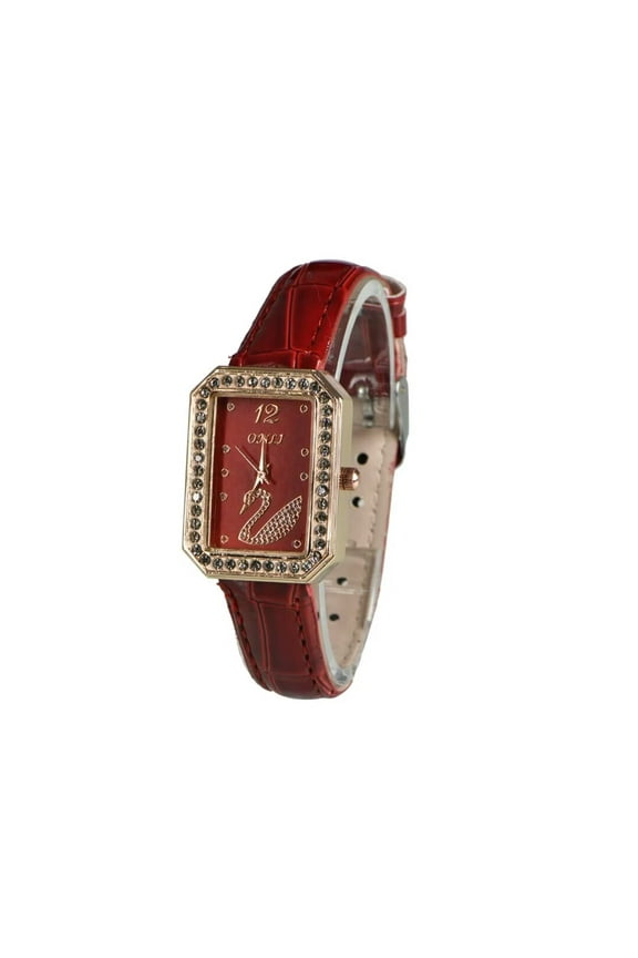 New Fashion Square Diamond Luxury Starry Sky Watch, Women's Quartz Watch, Women's Digital Square Diamond Watch