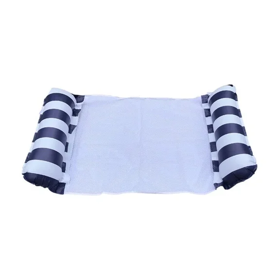 FINE MAKER pvc inflatable water floating bed swimming pool floating bed leisure water hammock inflatable swimming pool floating bed