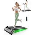 thumbnail image 1 of EILLEO SPACEWALK Walking Pad with Incline, 6 IN 1 Under Desk Treadmill,2.5HP Portable 6-Level Incline Treadmill for  Holiday giftwith 330LBS Capacity, LED Display, Remote Control, 1 of 8