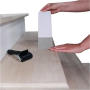 FINEHOUS 2"x32" Non-Slip Stair Treads Tape (15-Pack) - Clear Anti-Slip Indoor Strips