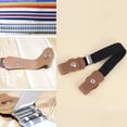 thumbnail image 1 of Children's elastic lazy belt baby elastic invisible belt snap button children's belt, 1 of 5