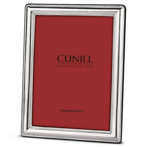 FINESSE Fine Sterling Silver 5x7 Frame by Cunill Italy - 5x7