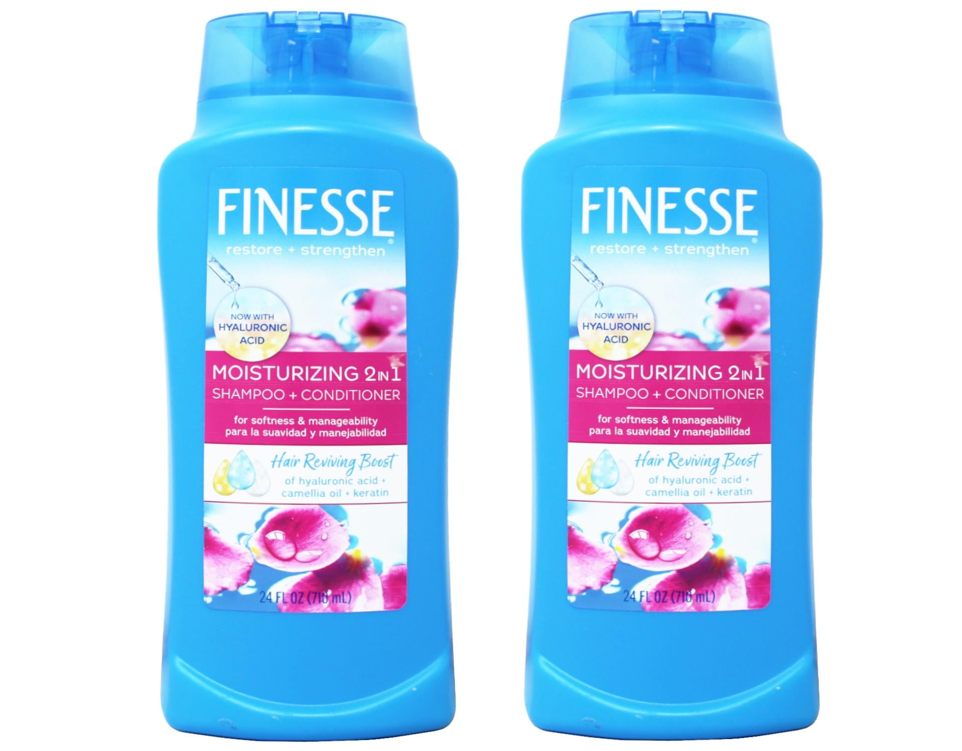FINESSE Moisturizing 2 in 1 Shampoo + Conditioner Hair