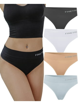  Emprella Underwear Women Thong Pack - No Show Panties, Seamless  Sexy Breathable Assorted : Clothing, Shoes & Jewelry