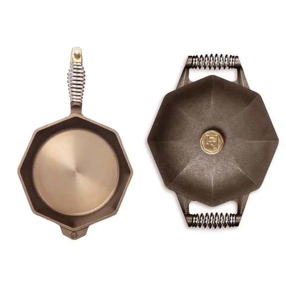 FINEX 5QT Cast Iron Dutch Oven & FINEX 10" Cast Iron Skillet