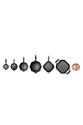 9-Piece Cast Iron Cookware Set