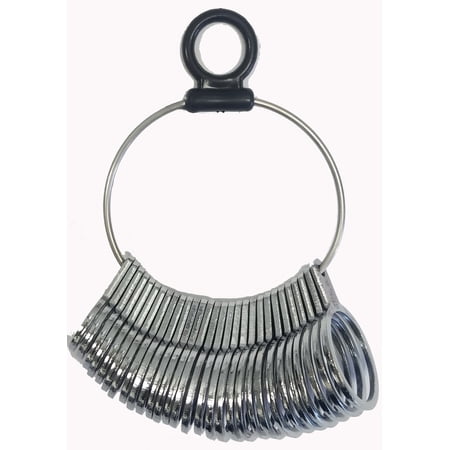 FINGER SIZER NICKEL PLATED FLAT NUMBERS 1-15,