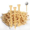 thumbnail image 1 of FINGER TEN Bamboo Golf Tees Wood  2 3/4  Inch Wooden Short Long Tee Color Bulk 300 Pcs Count for Men Women, 1 of 8