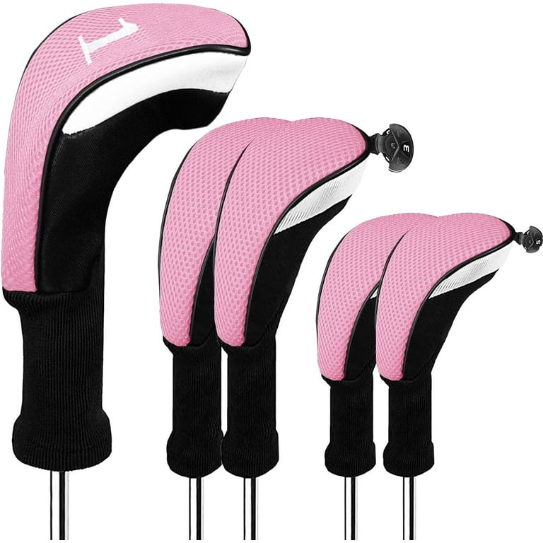 Set of 3 x Finger Ten 1, 3 & X Driver/Wood Head Covers Set of 3 x Finger Ten 1, 3 & X Driver/Wood Head Covers