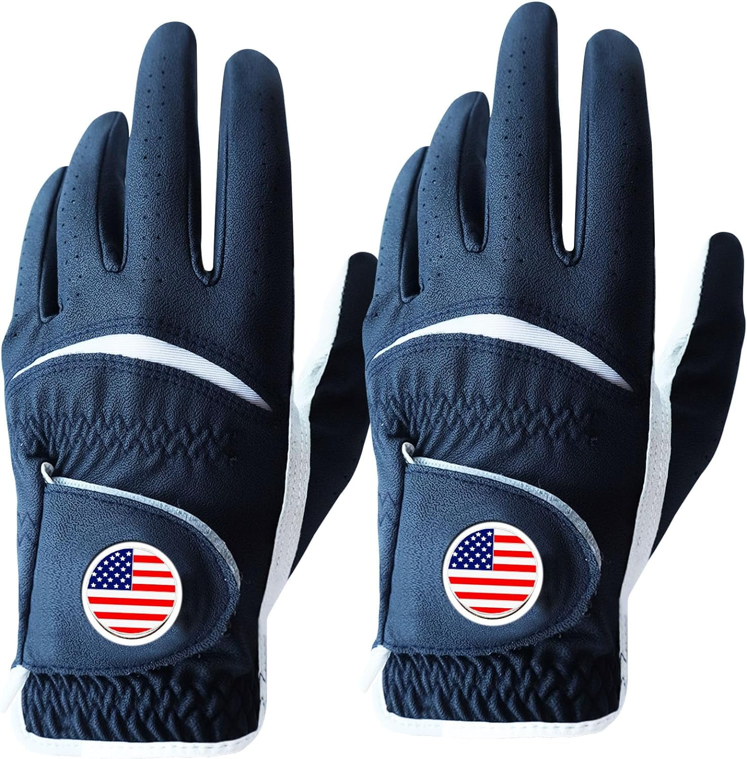 FINGER TEN Golf Gloves Men Right Handed Golfer 2 Pack Left Hand with