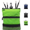 thumbnail image 1 of FINGER TEN Golf Pouch Bag for Valuables Tee Color with 4 Golf Pencil Pack, Zippered Pocket Gear Clip Hook to Bag, 1 of 6