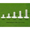 thumbnail image 1 of FINGER TEN Golf Rubber Tees Driving Range Value 5 Pack, Mixed Size or 5 Same Size for Practice Mat, 1 of 8