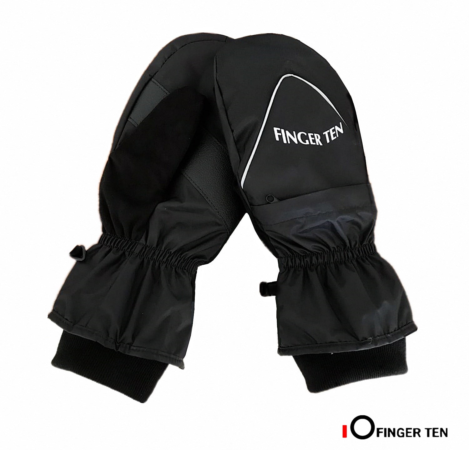 FINGER TEN Winter Golf Gloves Mittens Men Mitts Thermal Pair, Windproof