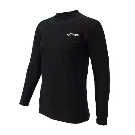 FINIS Adult Thermal Swim Shirt In Black, Multiple Sizes