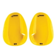 FINIS Agility Floating Swimming Paddle in Yellow, Multiple Sizes