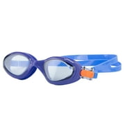 FINIS Betta Goggles - Kids Swim Goggles for the Pool - Wide, Anti-Fog Swimming Goggles with UV Protection - Adjustable Kids Swimming Goggles for Agest 6-12 - Blue
