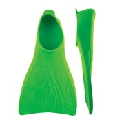 FINIS Booster Fins - High-Quality Swim Fins for Kids Ages 8?11 - Swimming Fins to Improve Body Position and Kicking Technique - High-Quality Pool Accessories and Swim Gear - Green