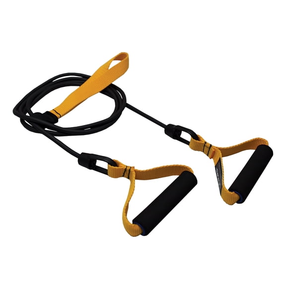 FINIS Dryland Cord - Resistance Training Exercise Bands to Improve Strength and Flexibility - High-Quality Resistance Stretch Bands for All Ages and Abilities - Light, Yellow