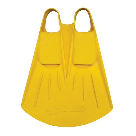 FINIS Foil Monofin - Rubber Swimming Fin for Men and Women - High-Quality Swim Flipper to Strengthen Legs and Core - Adult Swim Fin for Swimming and Pool Accessories - Extra Small, Yellow