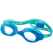 FINIS H2 Jr. Goggles - High-Quality Performance Kids Swim Goggles - Watertight, Anti-Fog Goggles with UV Protection - Kids Swimming Goggles for Children Ages 4-12 Years - Blue/Clear