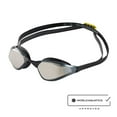 thumbnail image 1 of FINIS Mach 1 Low-Profile Racing Goggles With Carry Bag - 5 Nose Pieces - Swim Cap - Titanium, 1 of 2
