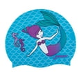 thumbnail image 1 of FINIS Mermaid Silicone Cap - Fun Kids Swim Cap with a Universal Fit - 100% Silicone Swim Cap with Rippled Edge for a Watertight Seal - High-Quality Swimming Pool Accessories - Paradise, 1 of 2