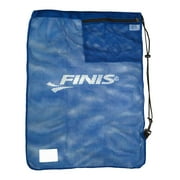 FINIS Mesh Gear Bag - Mesh Swim Bag for Swim Gear and Accessories - Pool Bag to Hold Goggles, Swim Fins, and Snorkels - Navy