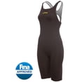 thumbnail image 1 of FINIS ONYX Women's Open Back Kneeskin, Black, Sz 22, 1 of 2