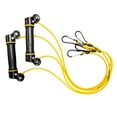 thumbnail image 1 of FINIS Slide Dryland Trainer - Resistance Training Exercise Bands to Improve Strength and Form - Dual-Handled Resistance Stretch Bands for All Ages - 7mm Resistance, Yellow, 1 of 11