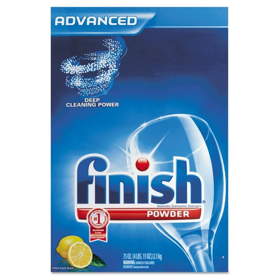 FINISH Automatic Dishwasher Detergent Lemon Scent Powder 2.3 qt. Box 78234
