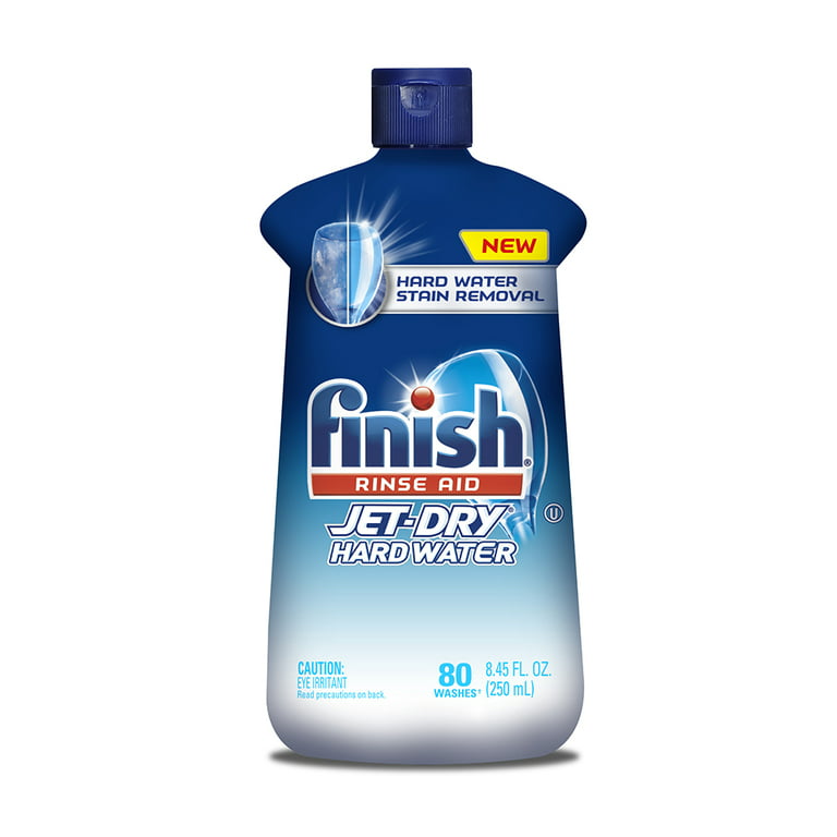 Finish Jet Dry Rinse Aid - Liquid Hardwater Protection - 8.45 oz