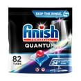 thumbnail image 1 of FINISH Quantum Powerball, Dishwasher Pods, Dishwasher Detergent Liquid, Dishwasher Soap, Advanced Clean & Shine, 82ct Dishwasher Tablets, 1 of 5