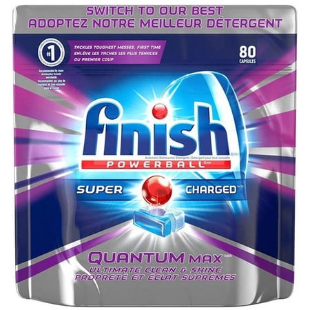 FINISH Quantum with Baking Soda, 25 Count