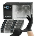 thumbnail image 1 of FINITEX Black Nitrile Disposable Gloves, Food Safe Gloves for Cooking, Food Prep, Powder-free, Latex-free, Textured Grip, 3.2 Mil, Small, 1000PCS, 1 of 9