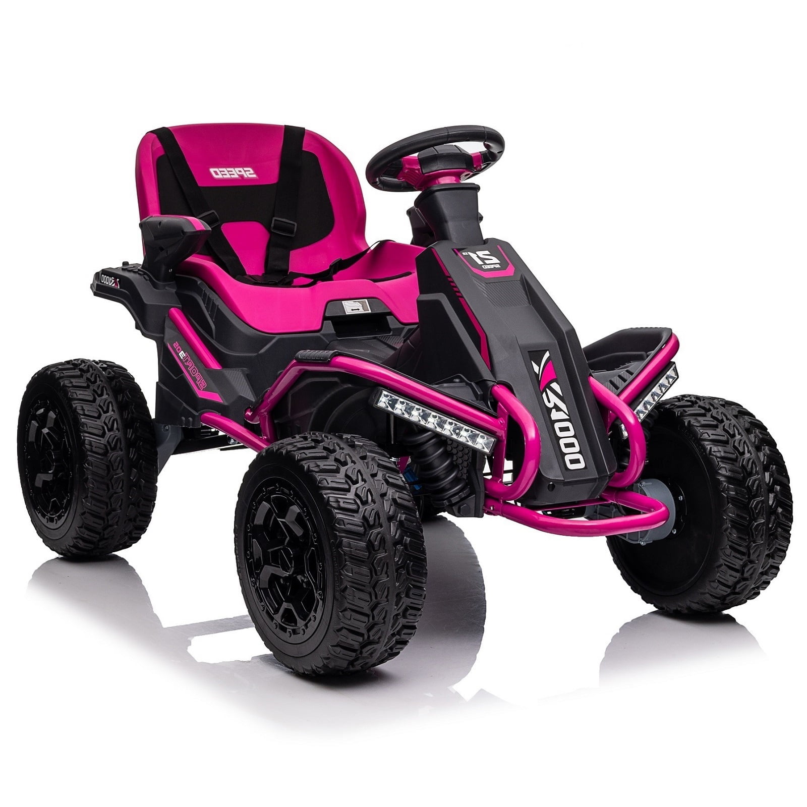 Pink 24V Kids Ride-On UTV with Remote Control