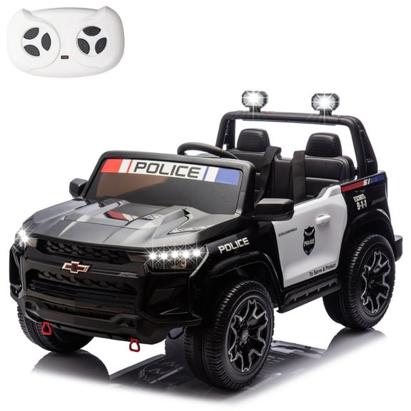 FINITO Colorado Ride on UTV Car, 24V 4 Wheeler Battery Powered Kids Ride on Toy w/ Remote Control for Boys Girls, Black