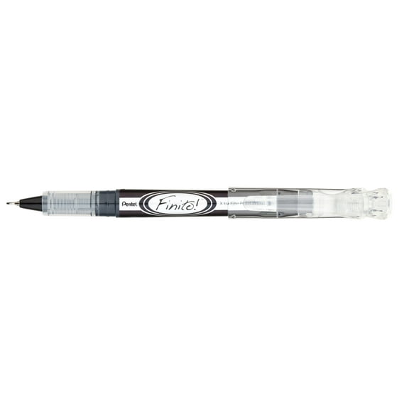 FINITO! Porous Point Pen X-tra Fine Point Tip, Black Ink, 12 Count