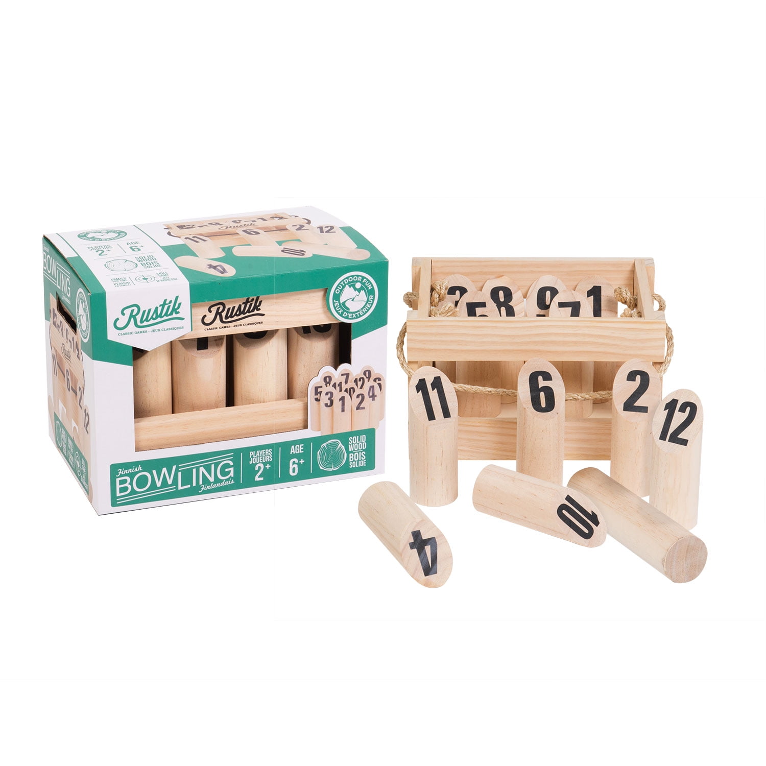その他 Pingu Wooden Toy Bowling Game Wooden Penguin Bowling Game