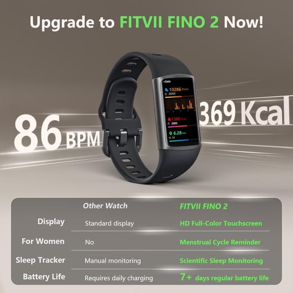 FINO 2 Slim Fitness Tracker